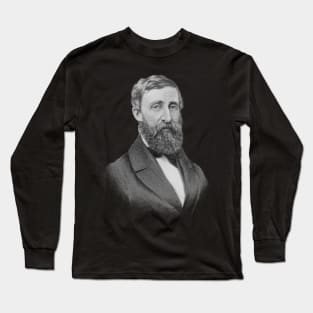 Henry David Thoreau Long Sleeve T-Shirt